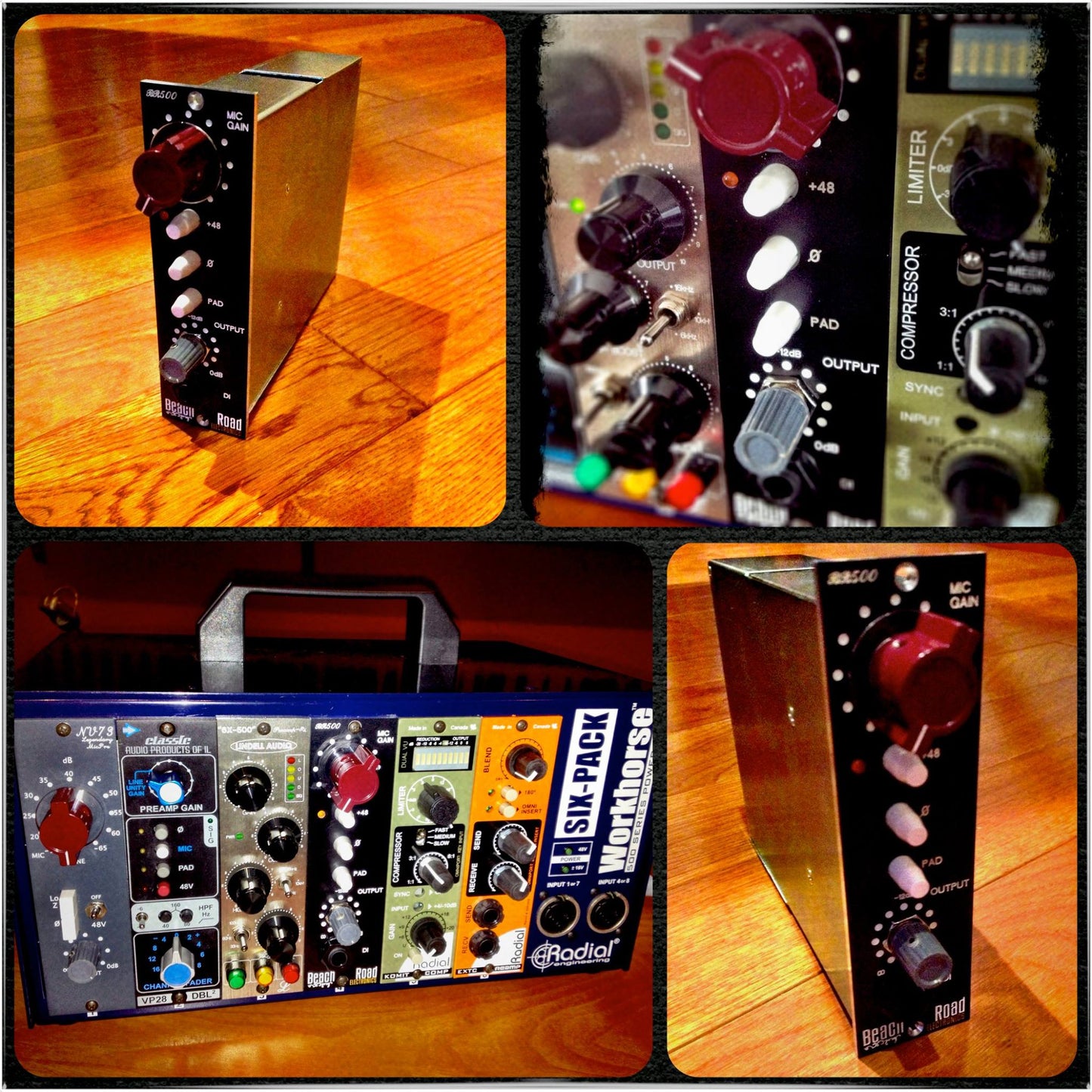 BR500 Vintage 500 Series Mic Preamp