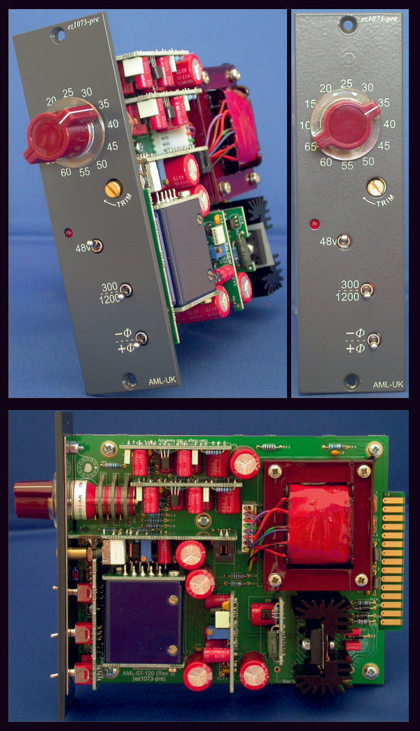 AML ez1073 500 Series Mic Preamp Module - Fully Built and Tested